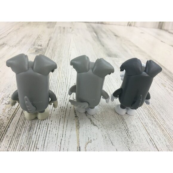 Bluey The Terriers with Swords Shield School Friends Jo Dan Adam Figure Triplets - Picture 10 of 16